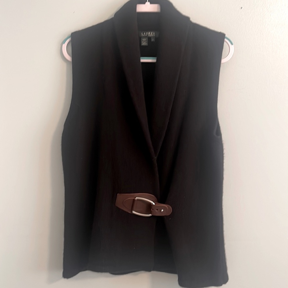 Ralph Lauren black vest size L
